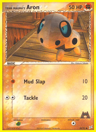 Team Magma's Aron - 58