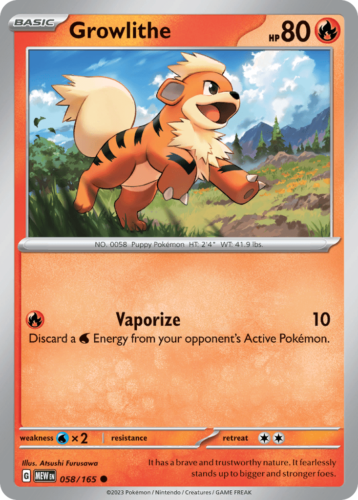 Growlithe - 58