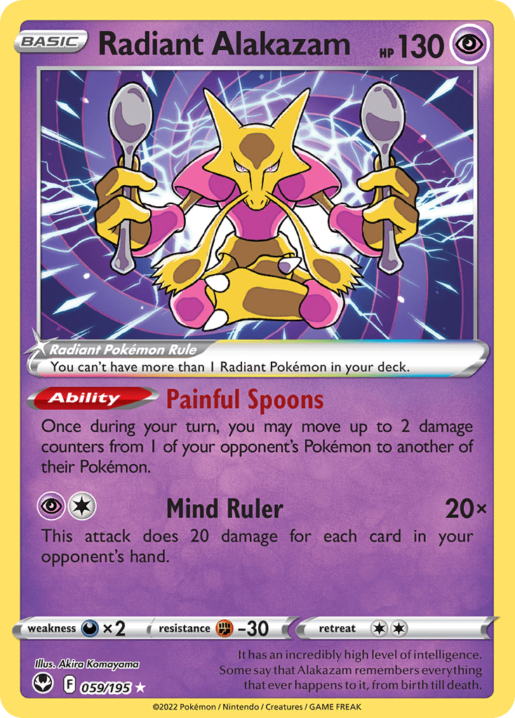 Radiant Alakazam - 59