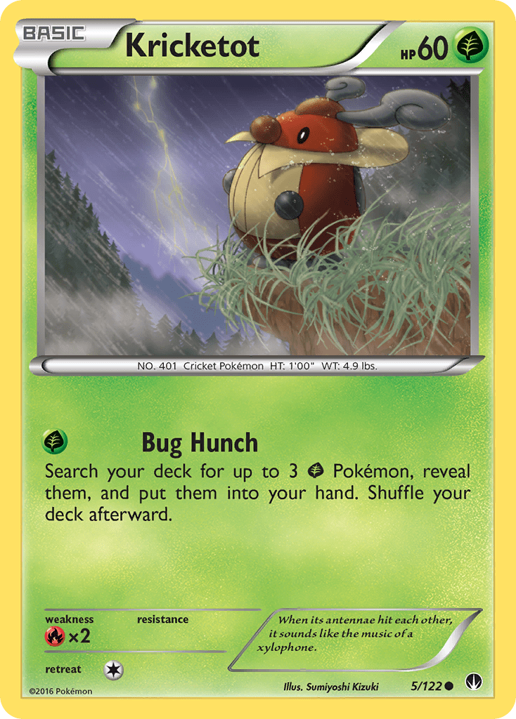 Kricketot - 5