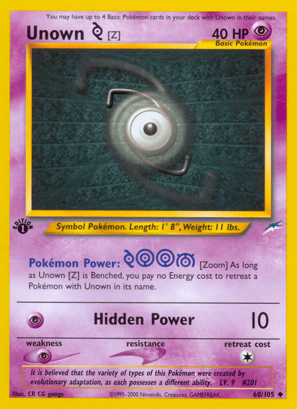 Unown [Z] - 60