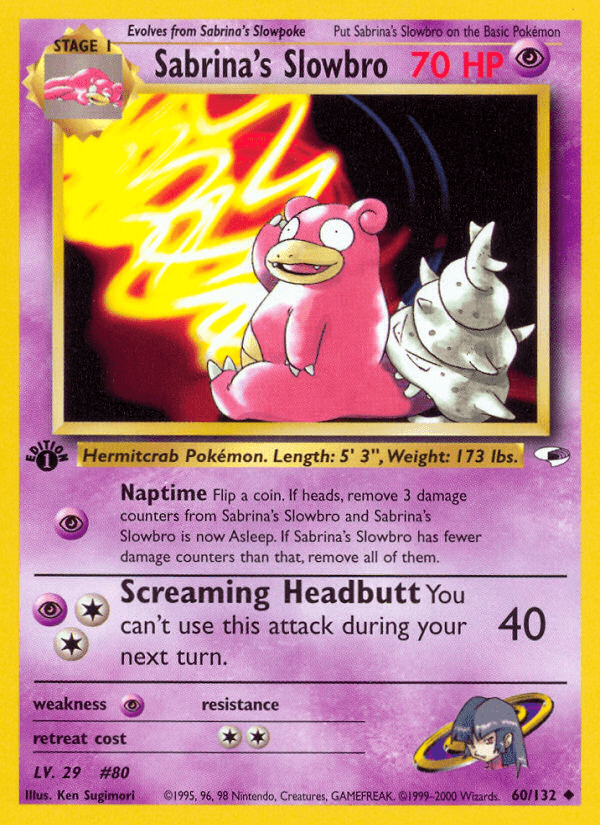 Sabrina's Slowbro - 60