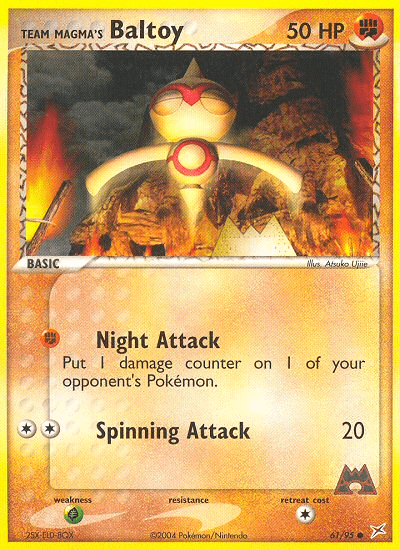 Team Magma's Baltoy - 61