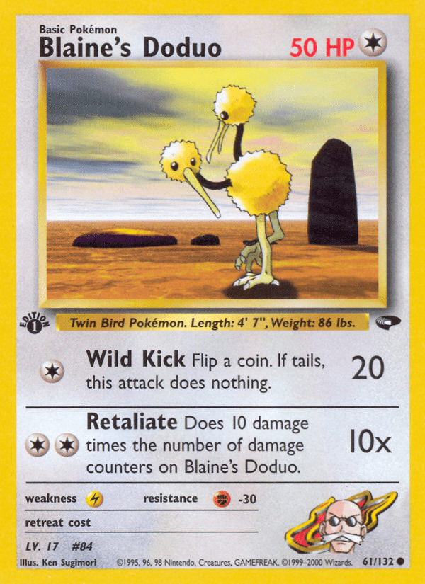 Blaine's Doduo - 61