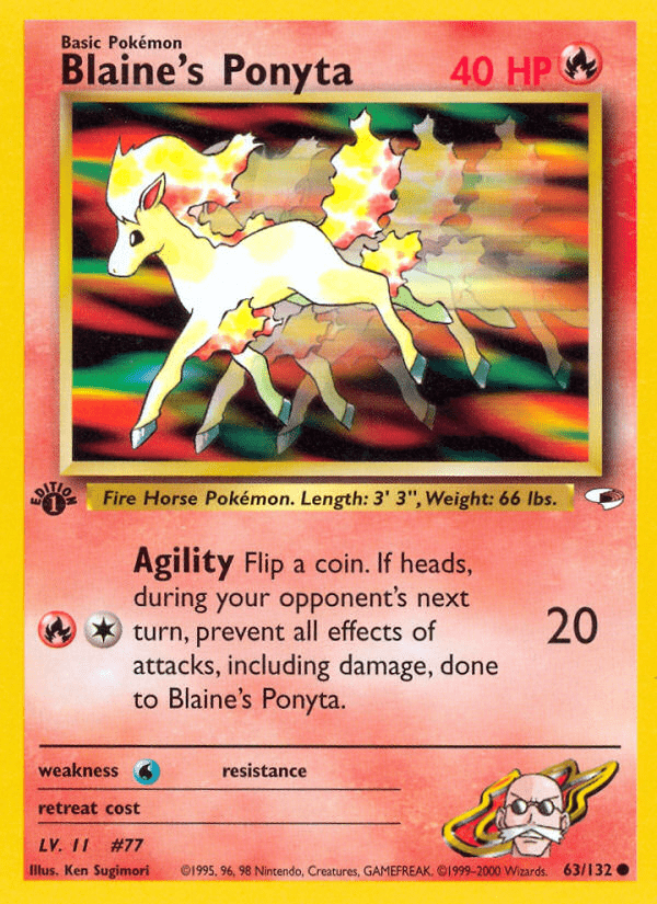 Blaine's Ponyta - 63