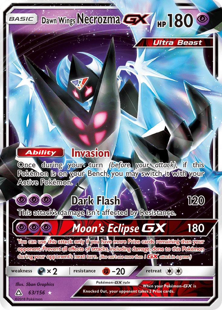 Dawn Wings Necrozma-GX - 63