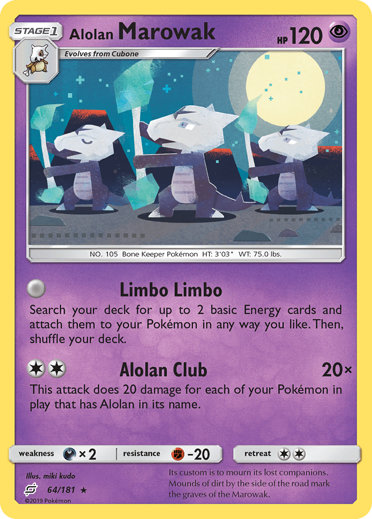 Alolan Marowak - 64