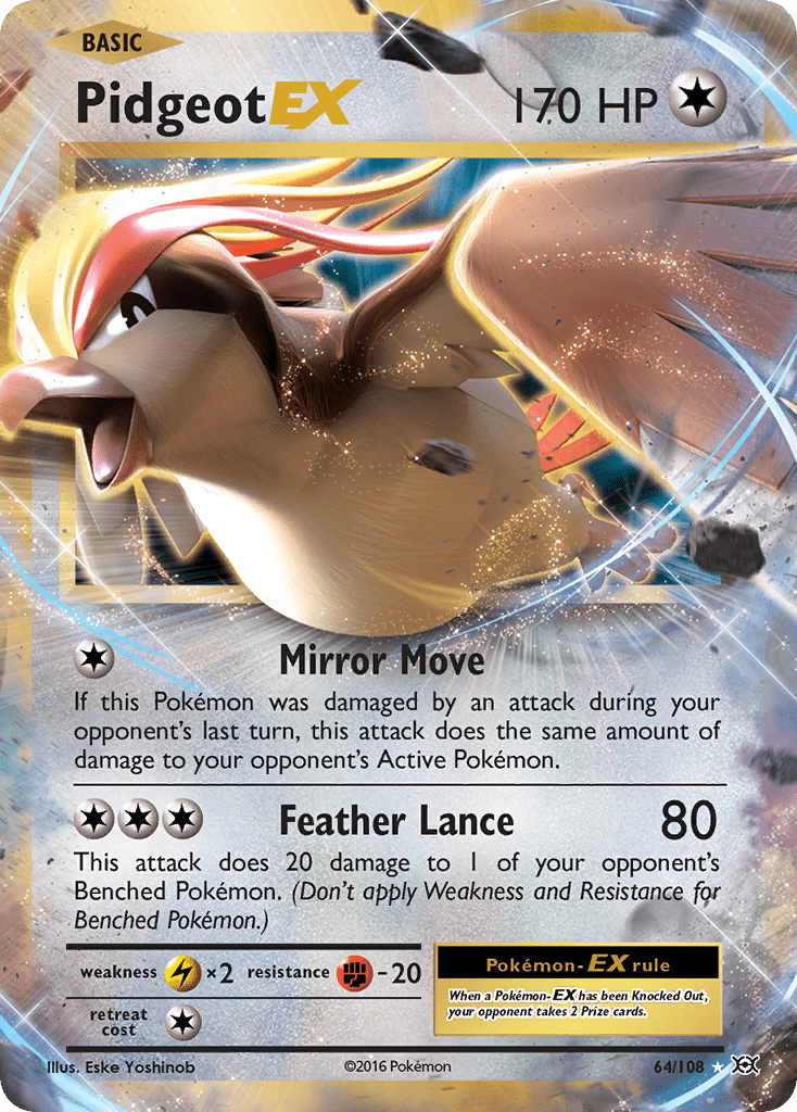 Pidgeot-EX - 64
