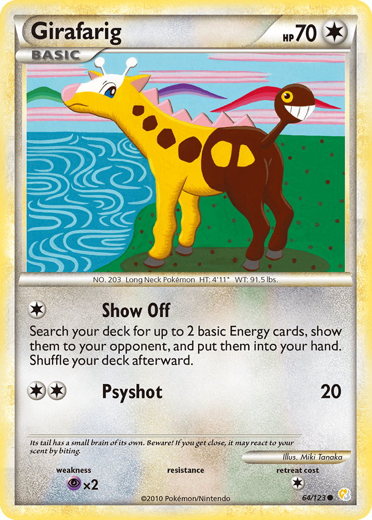 Girafarig - 64