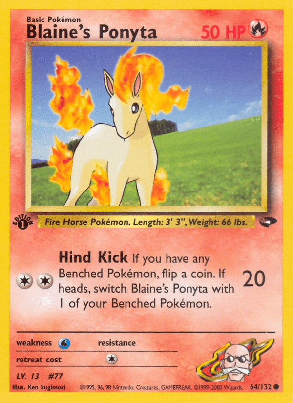 Blaine's Ponyta - 64
