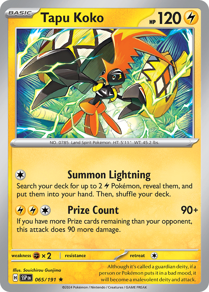 Tapu Koko - 65