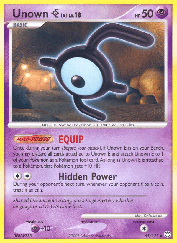 Unown [E] - 65