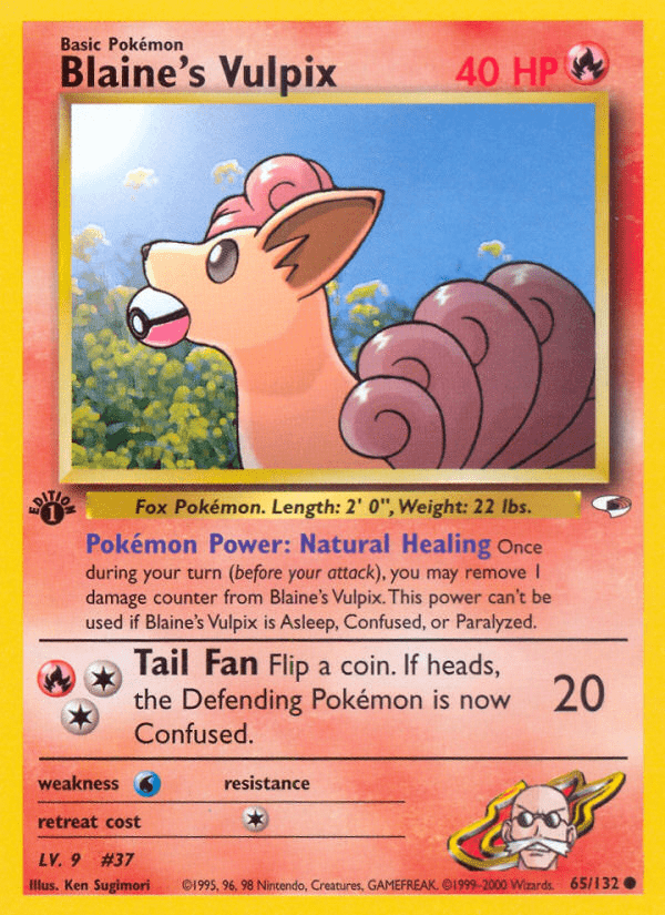 Blaine's Vulpix - 65