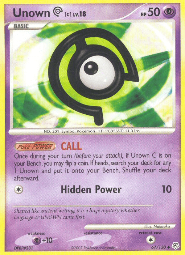 Unown [C] - 67