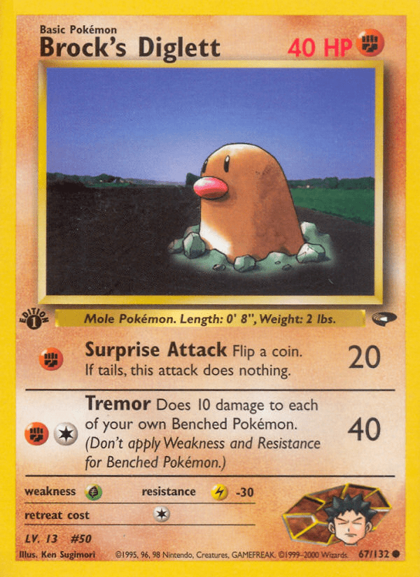 Brock's Diglett - 67