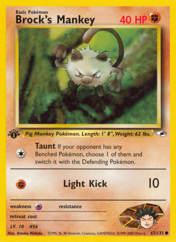 Brock's Mankey - 67
