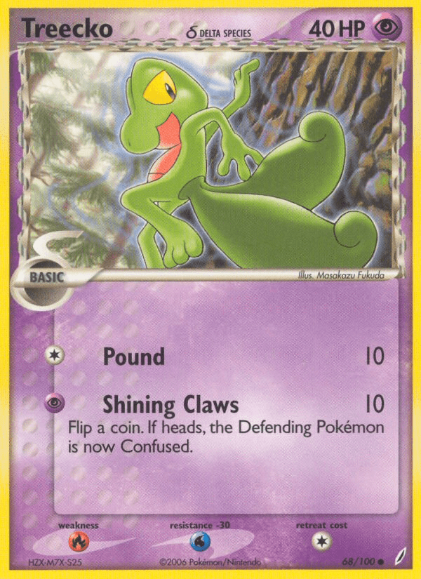 Treecko δ - 68