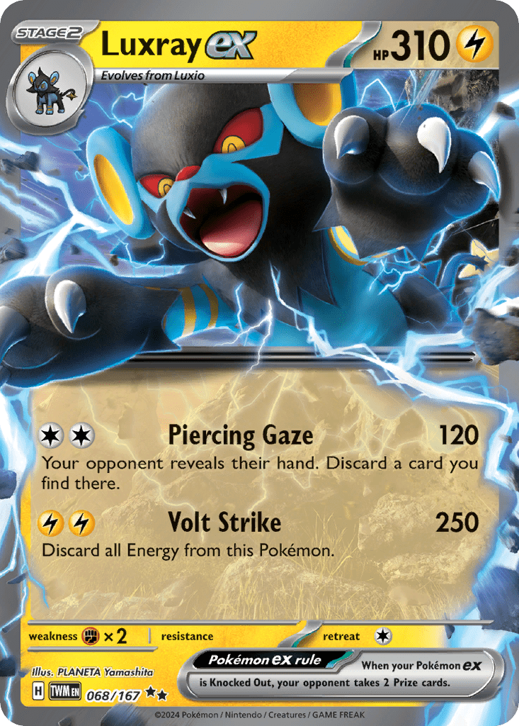 Luxray ex - 68