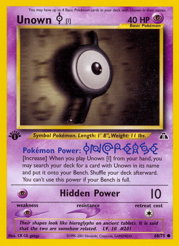 Unown [I] - 68