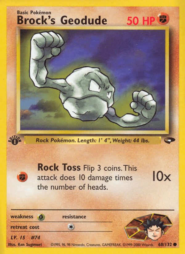Brock's Geodude - 68