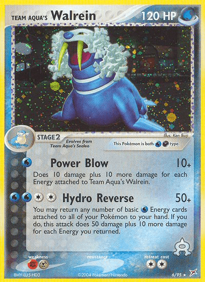 Team Aqua's Walrein - 6