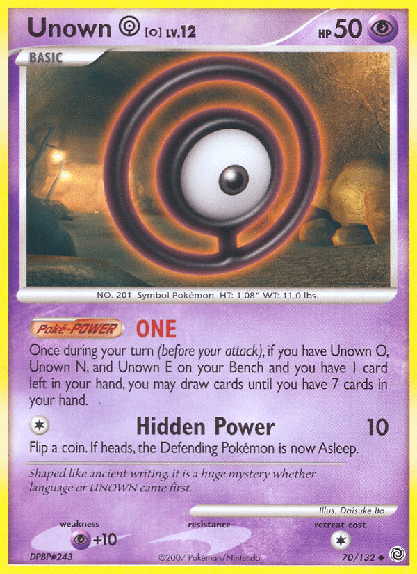 Unown [O] - 70