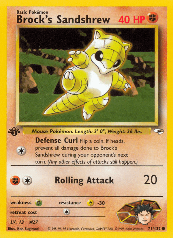 Brock's Sandshrew - 71