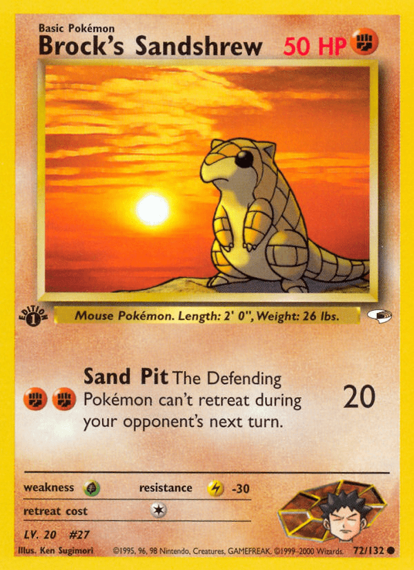 Brock's Sandshrew - 72