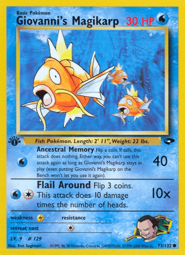 Giovanni's Magikarp - 73