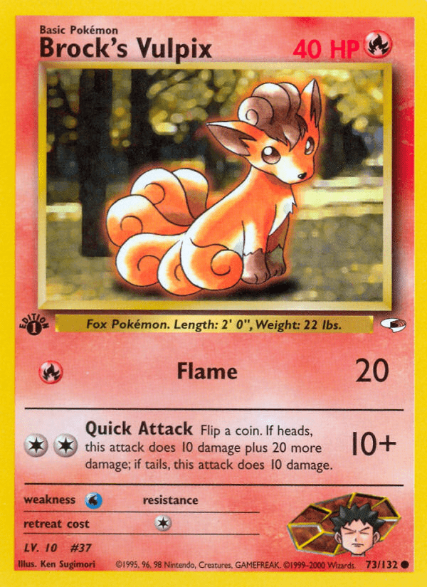 Brock's Vulpix - 73