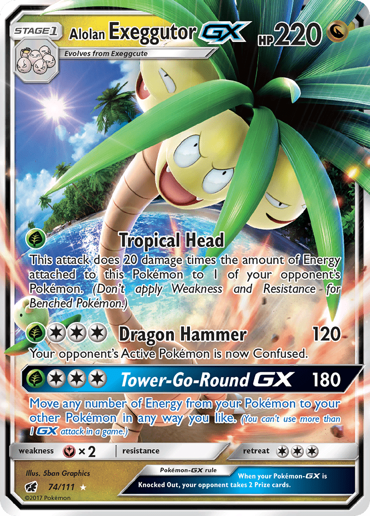 Alolan Exeggutor-GX - 74