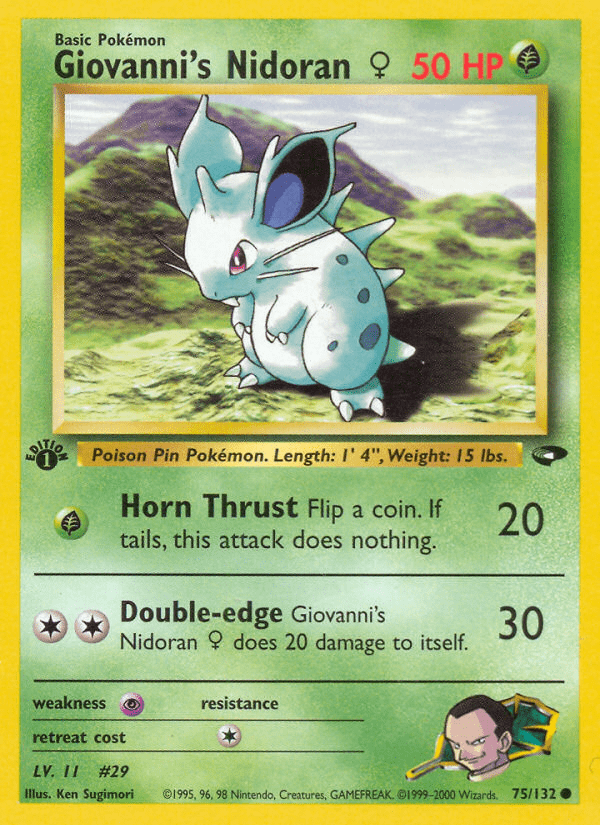 Giovanni's Nidoran ♀ - 75