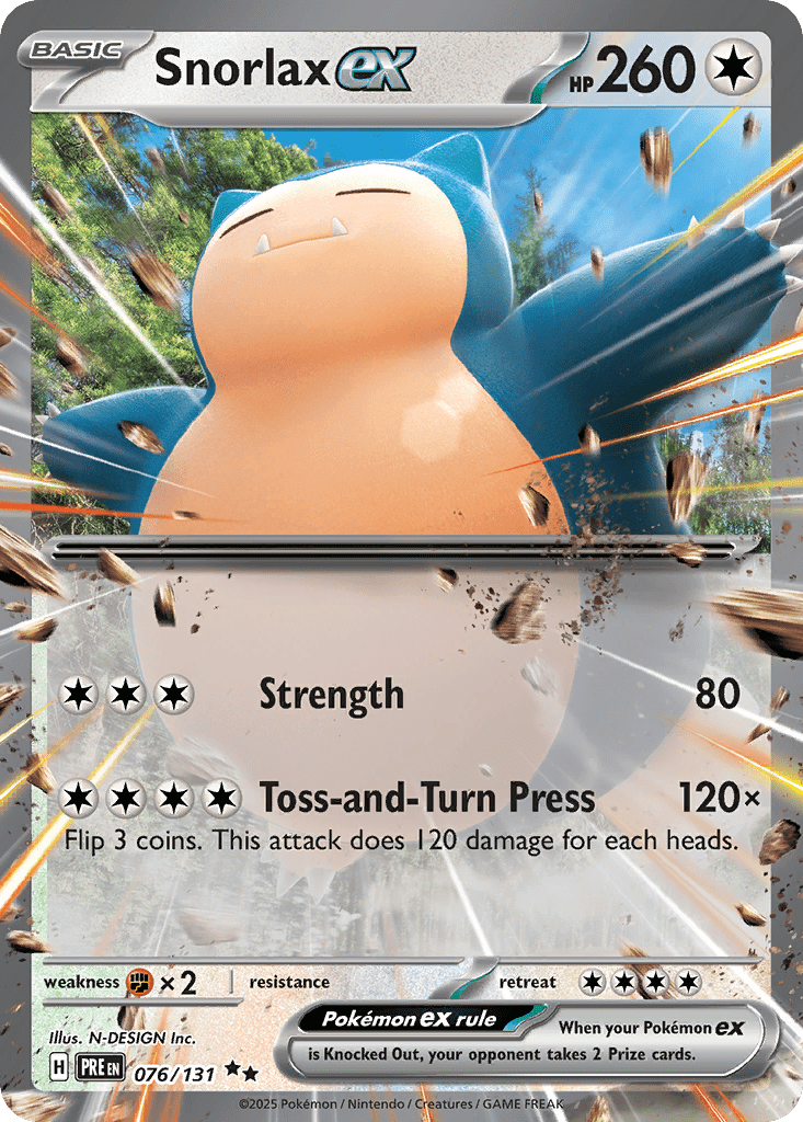 Snorlax ex - 76