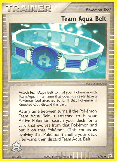 Team Aqua Belt - 76