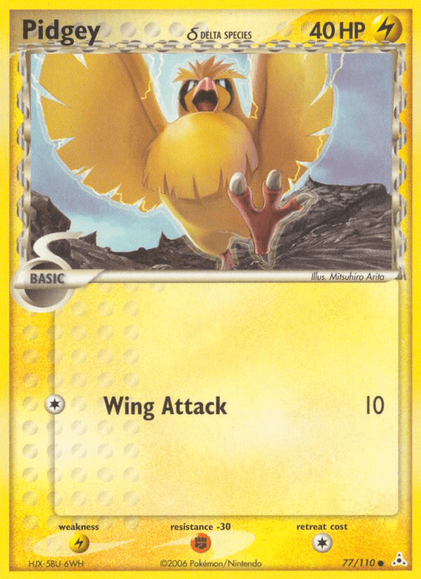 Pidgey δ - 77