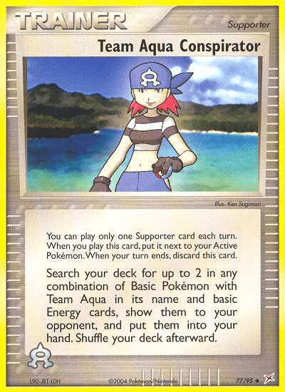 Team Aqua Conspirator - 77