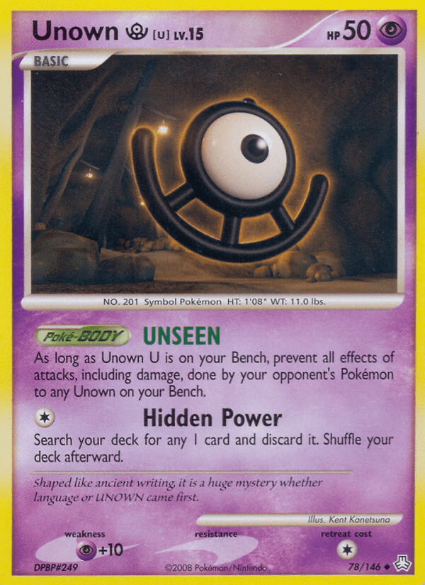 Unown [U] - 78