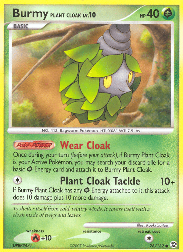 Burmy Plant Cloak - 78