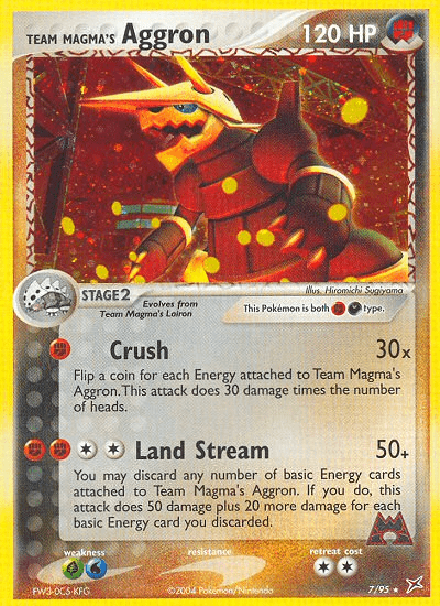 Team Magma's Aggron - 7