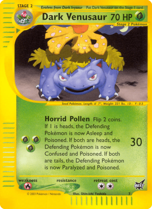 Dark Venusaur - 7