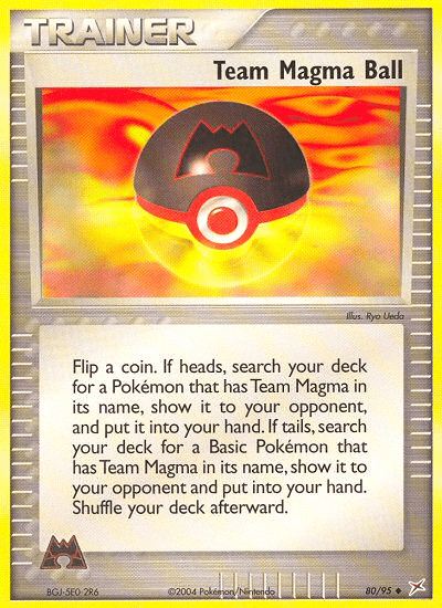 Team Magma Ball - 80