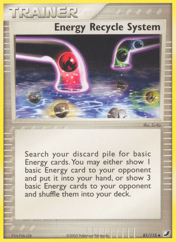 Energy Recycle System - 81