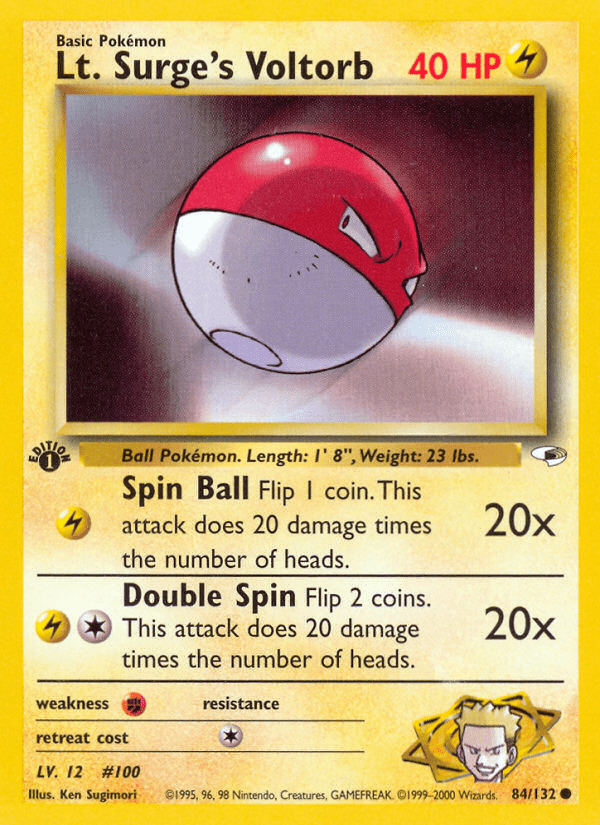 Lt. Surge's Voltorb - 84
