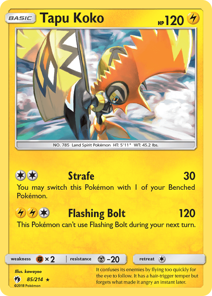 Tapu Koko - 85