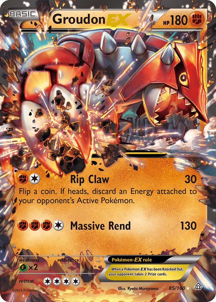 Groudon-EX - 85