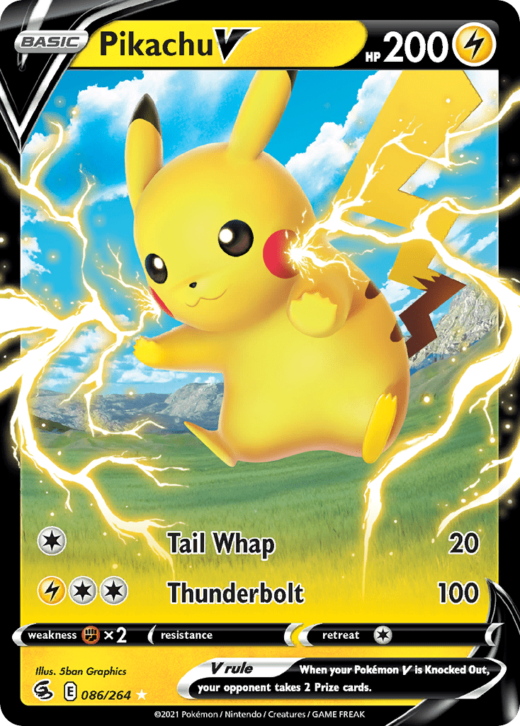 Pikachu V - 86