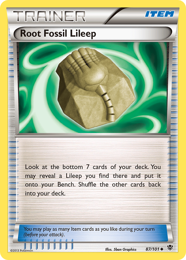 Root Fossil Lileep - 87