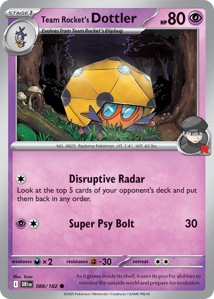 Team Rocket's Dottler - 88