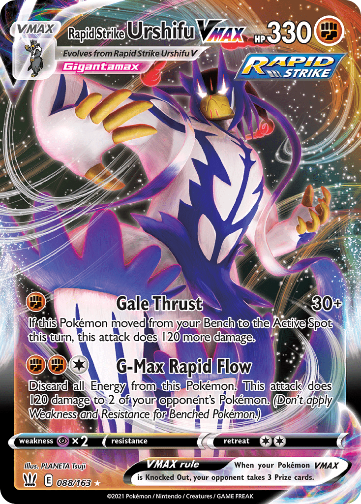 Rapid Strike Urshifu VMAX - 88