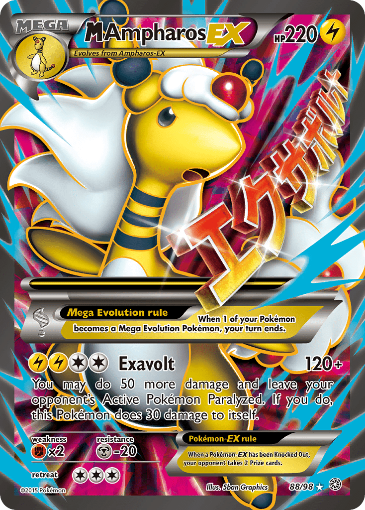 M Ampharos-EX - 88